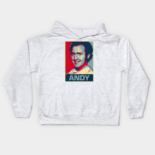 Andy Kids Hoodie by DAFTFISH